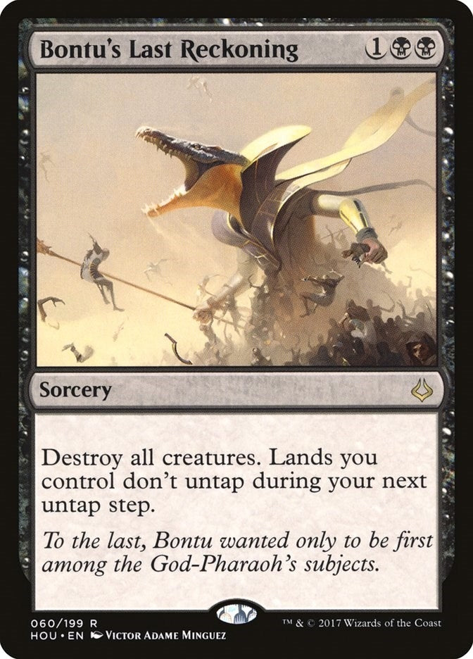 Bontu's Last Reckoning (60) (Hour of Devastation)