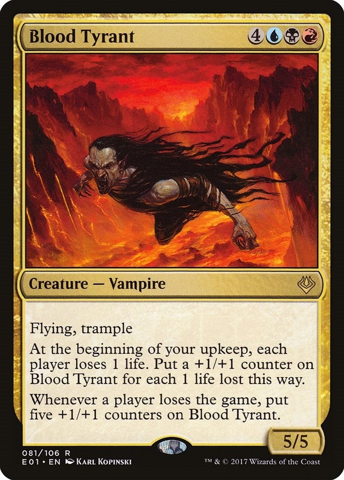 Blood Tyrant (81) (Archenemy: Nicol Bolas)