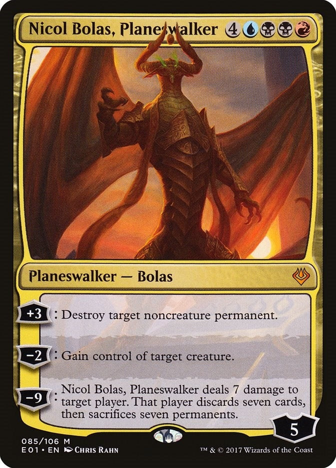 Image for Nicol Bolas, Planeswalker (85) [AC2]