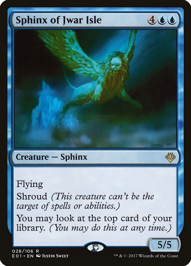 Sphinx of Jwar Isle (28) (Archenemy: Nicol Bolas)