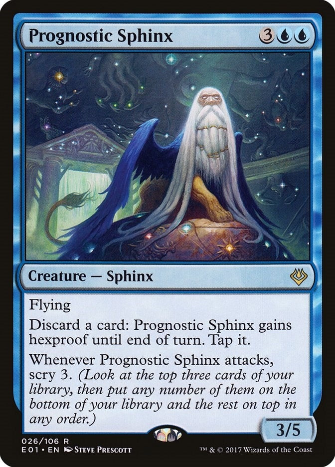 Prognostic Sphinx (26) (Archenemy: Nicol Bolas)