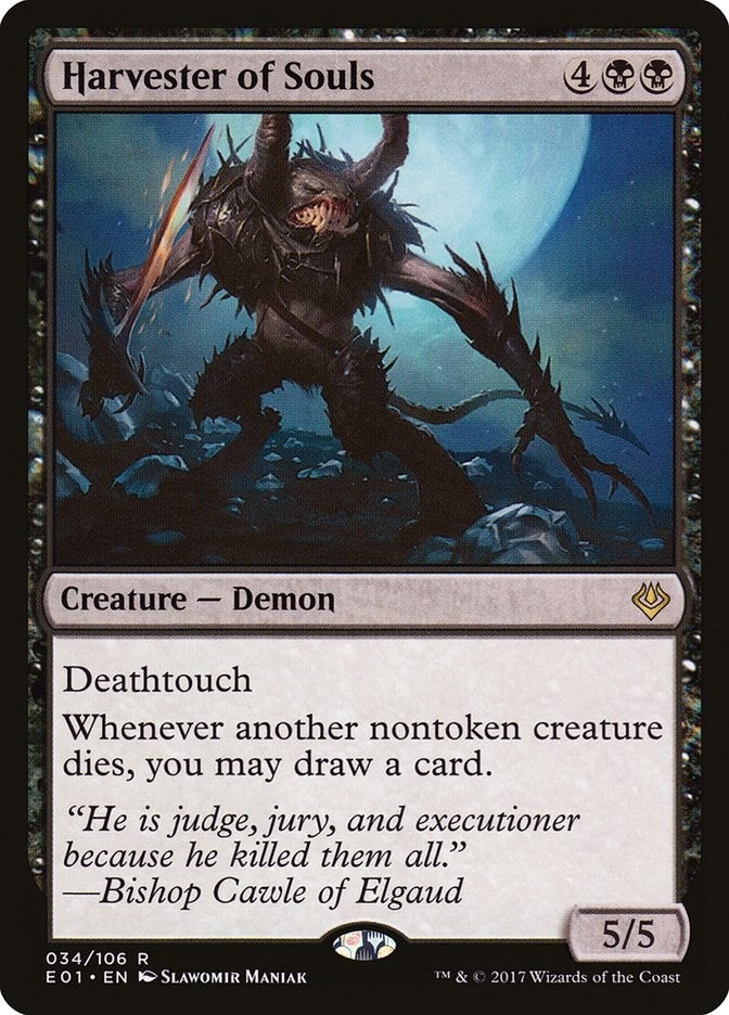 Harvester of Souls (34) (Archenemy: Nicol Bolas)