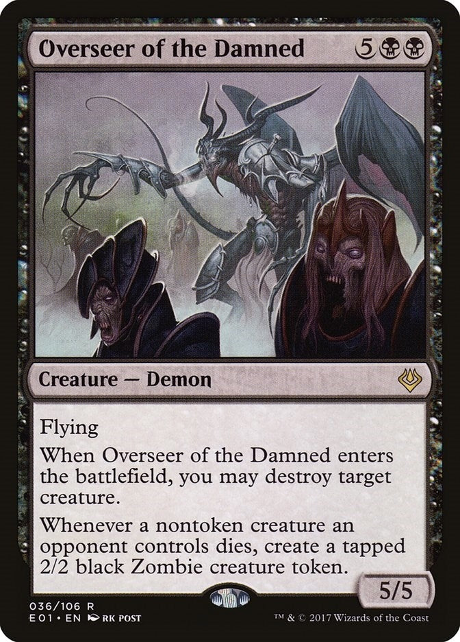 Overseer of the Damned (36) (Archenemy: Nicol Bolas)