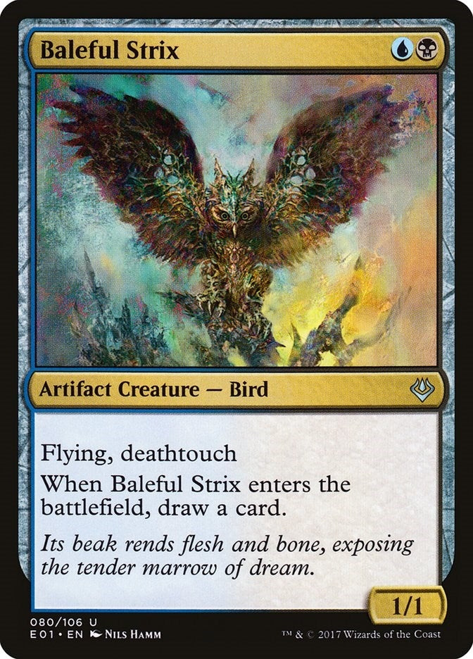 Baleful Strix (80) (Archenemy: Nicol Bolas)