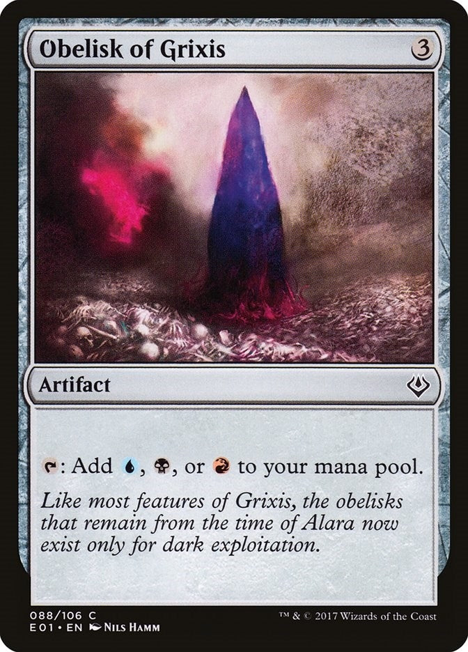 Obelisk of Grixis (88) (Archenemy: Nicol Bolas)