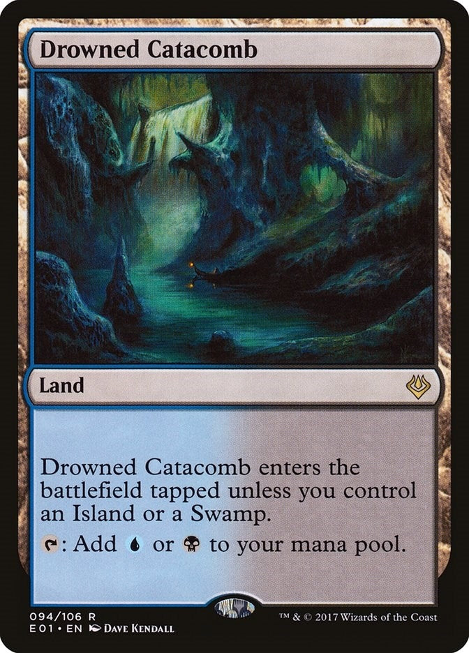 Drowned Catacomb (94) (Archenemy: Nicol Bolas)