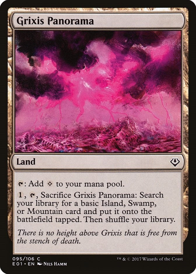 Grixis Panorama (95) (Archenemy: Nicol Bolas)