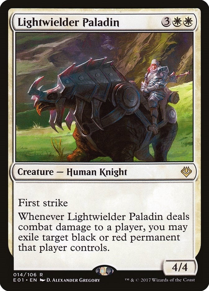 Lightwielder Paladin (14) (Archenemy: Nicol Bolas)