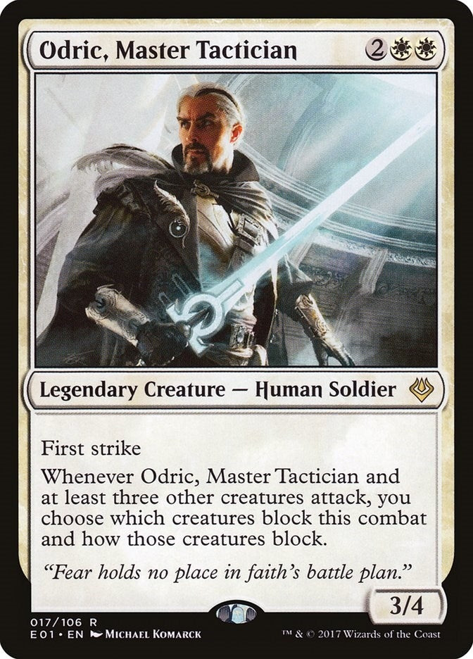 Odric, Master Tactician (17) (Archenemy: Nicol Bolas)
