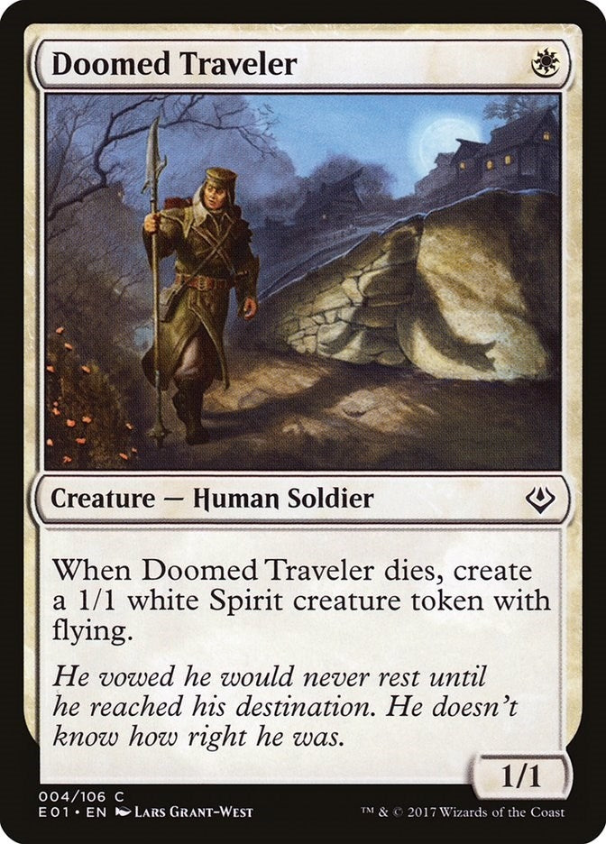 Doomed Traveler (4) (Archenemy: Nicol Bolas)