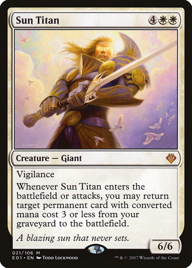 Sun Titan (21) (Archenemy: Nicol Bolas)