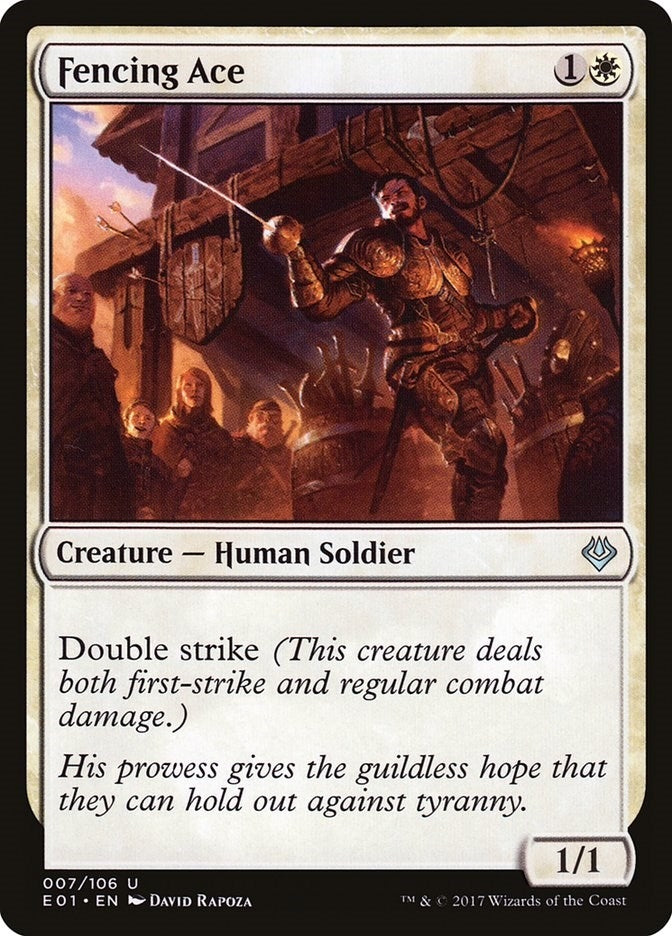 Fencing Ace (7) (Archenemy: Nicol Bolas)