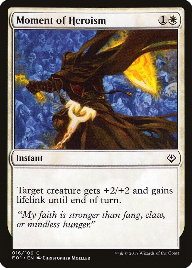 Moment of Heroism (16) (Archenemy: Nicol Bolas)