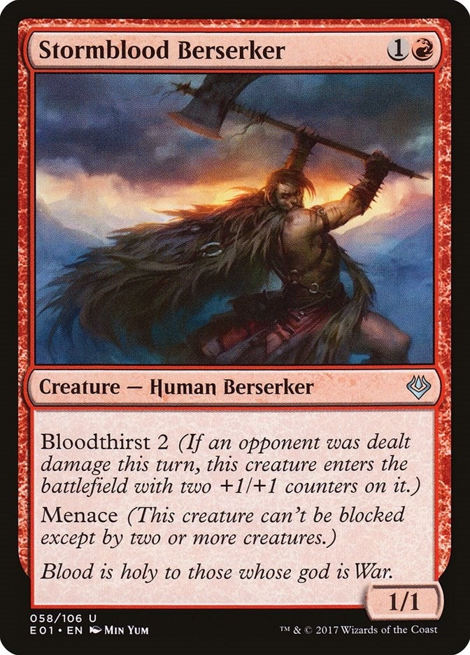Stormblood Berserker (58) (Archenemy: Nicol Bolas)