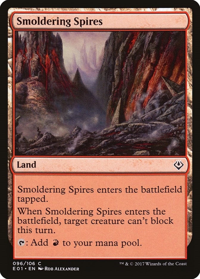 Smoldering Spires (96) (Archenemy: Nicol Bolas)