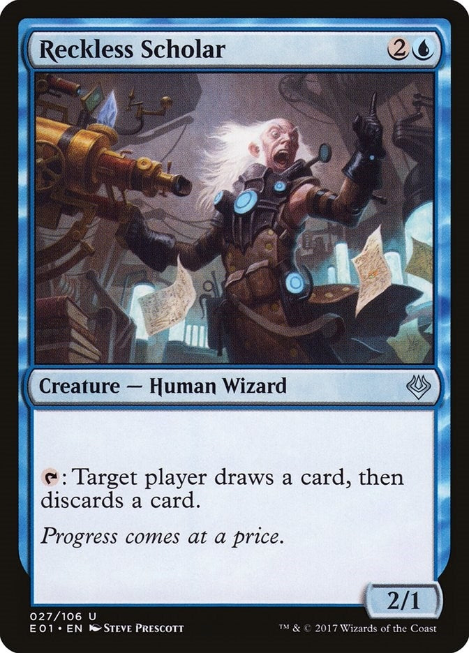 Reckless Scholar (27) (Archenemy: Nicol Bolas)