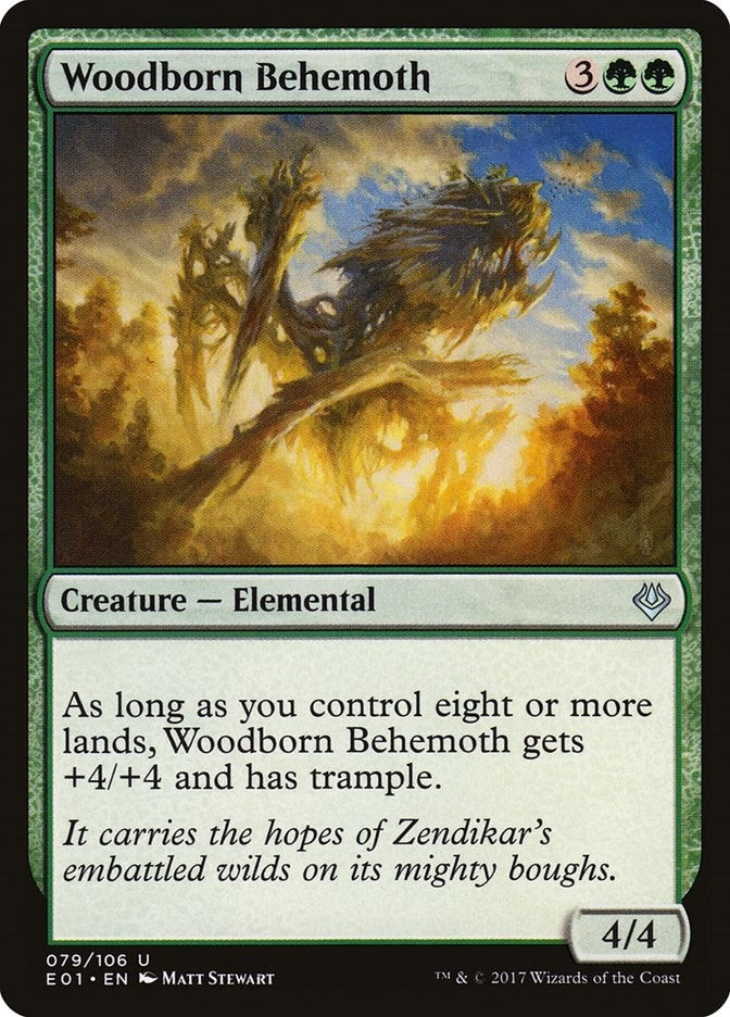 Woodborn Behemoth (79) (Archenemy: Nicol Bolas)