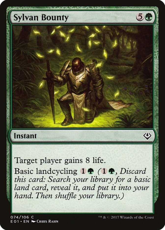 Sylvan Bounty (74) (Archenemy: Nicol Bolas)