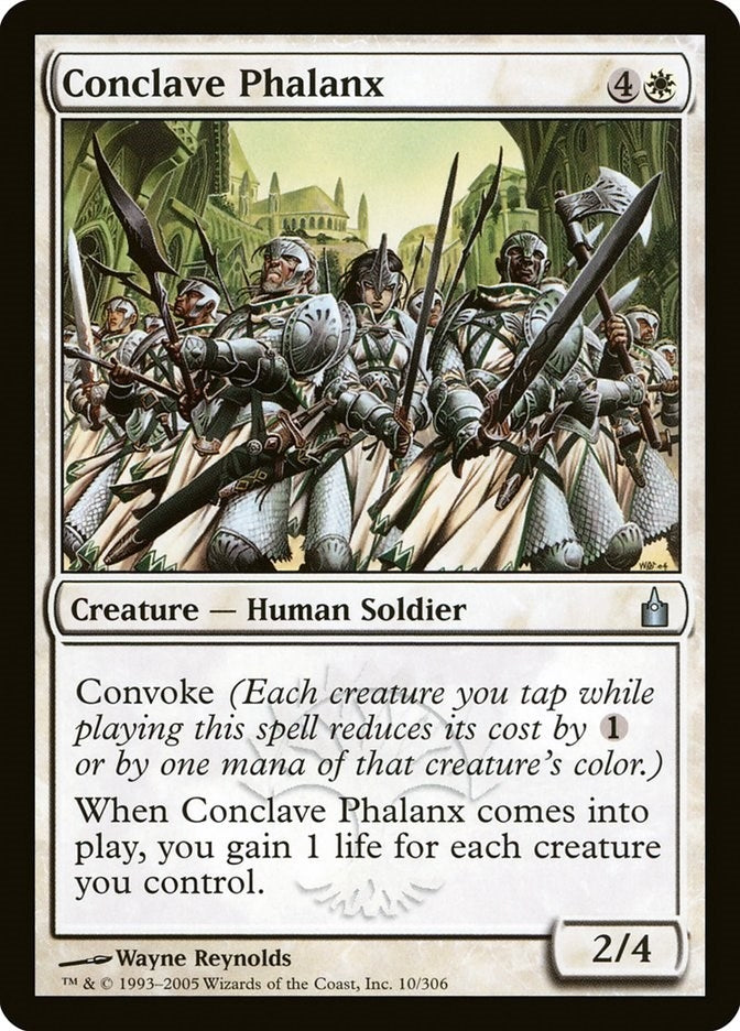 Conclave Phalanx (10) (Ravnica: City of Guilds)