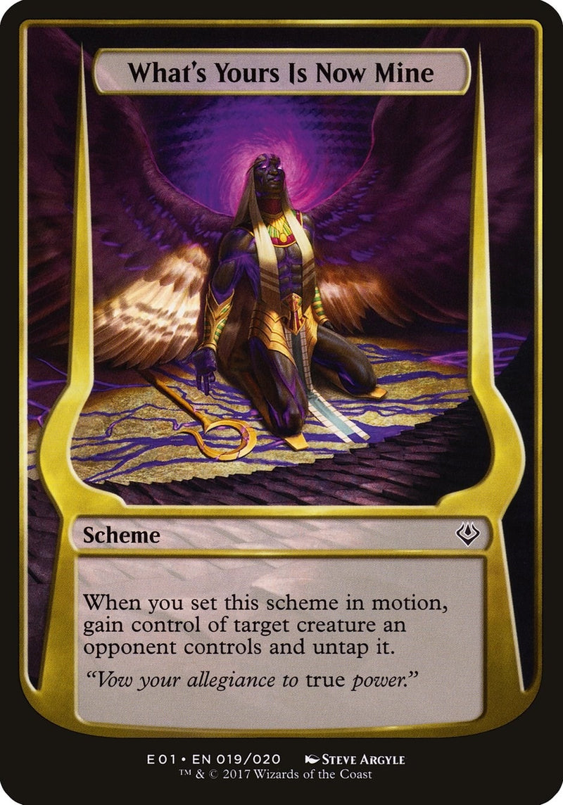Image for What's Yours Is Now Mine (Archenemy: Nicol Bolas) (19) - Magic: The Gathering