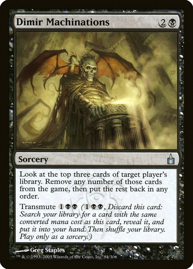 Dimir Machinations (84) (Ravnica: City of Guilds)