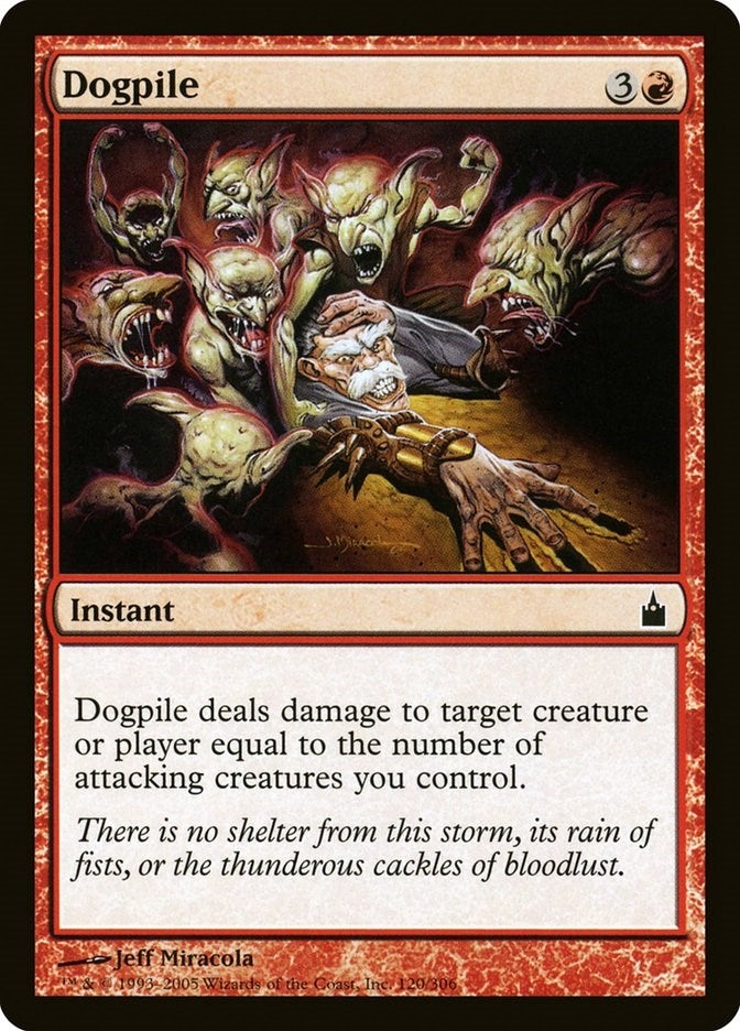 Dogpile (120) (Ravnica: City of Guilds)