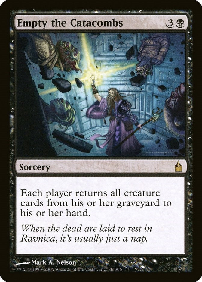 Empty the Catacombs (86) (Ravnica: City of Guilds)