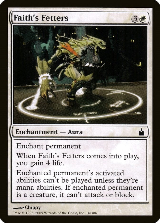 Faith's Fetters (16) (Ravnica: City of Guilds)