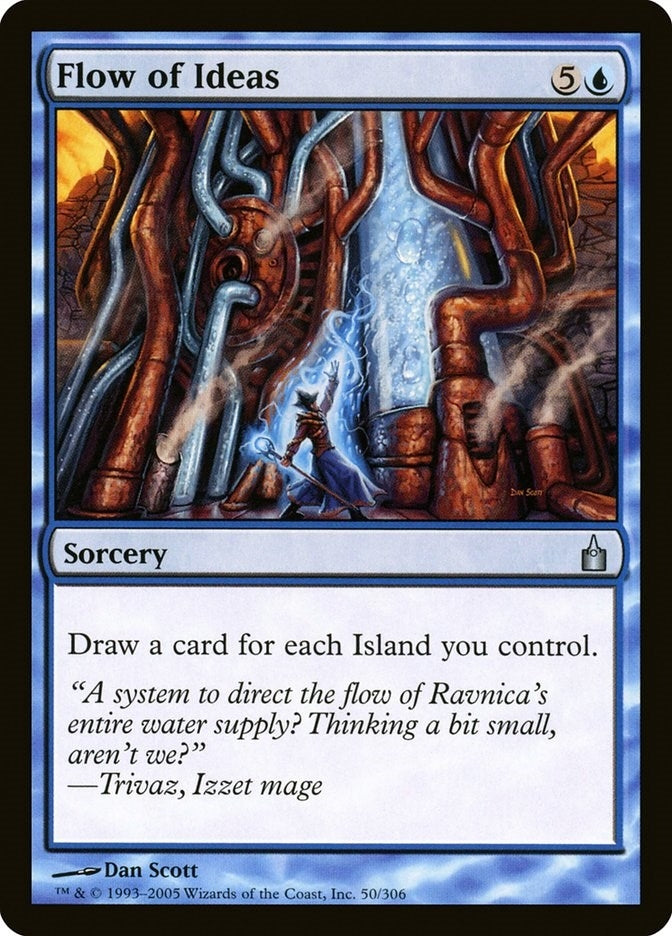 Flow of Ideas (50) (Ravnica: City of Guilds)