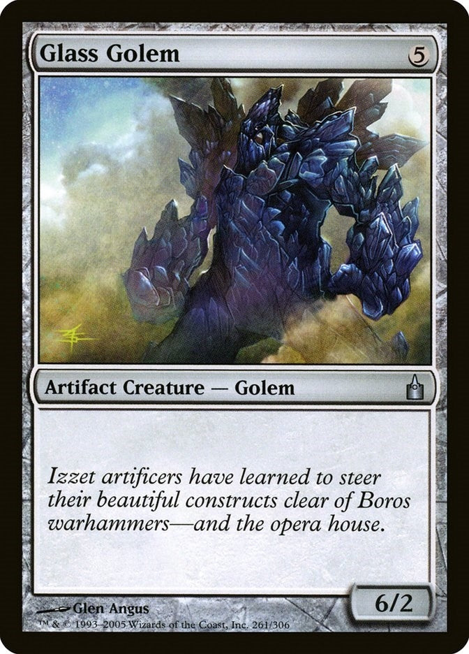 Glass Golem (261) (Ravnica: City of Guilds)