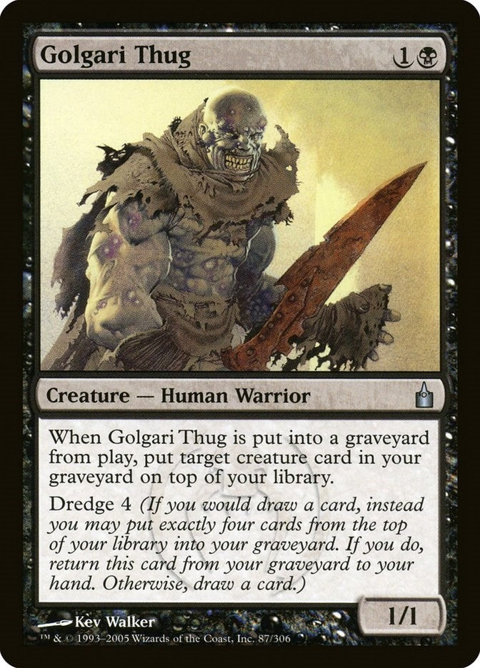 Golgari Thug (87) (Ravnica: City of Guilds)
