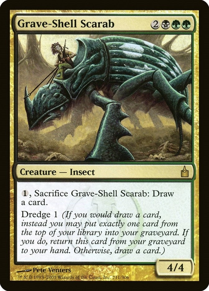 Grave-Shell Scarab (211) (Ravnica: City of Guilds)