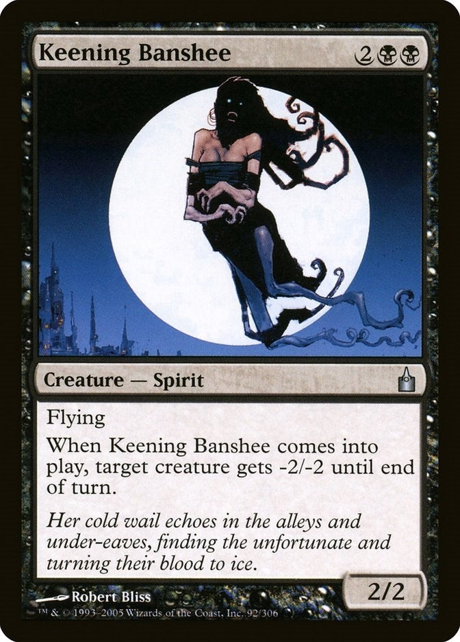 Keening Banshee (92) (Ravnica: City of Guilds)