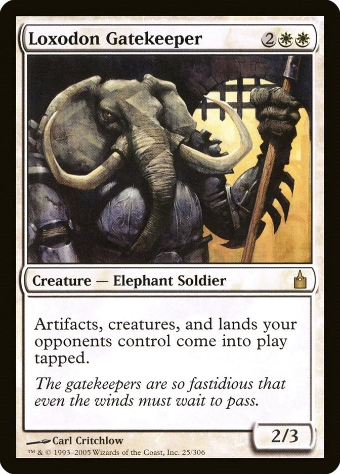 Loxodon Gatekeeper (25) (Ravnica: City of Guilds)