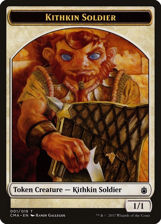 Kithkin Soldier Token (001) (1) (Commander Anthology)