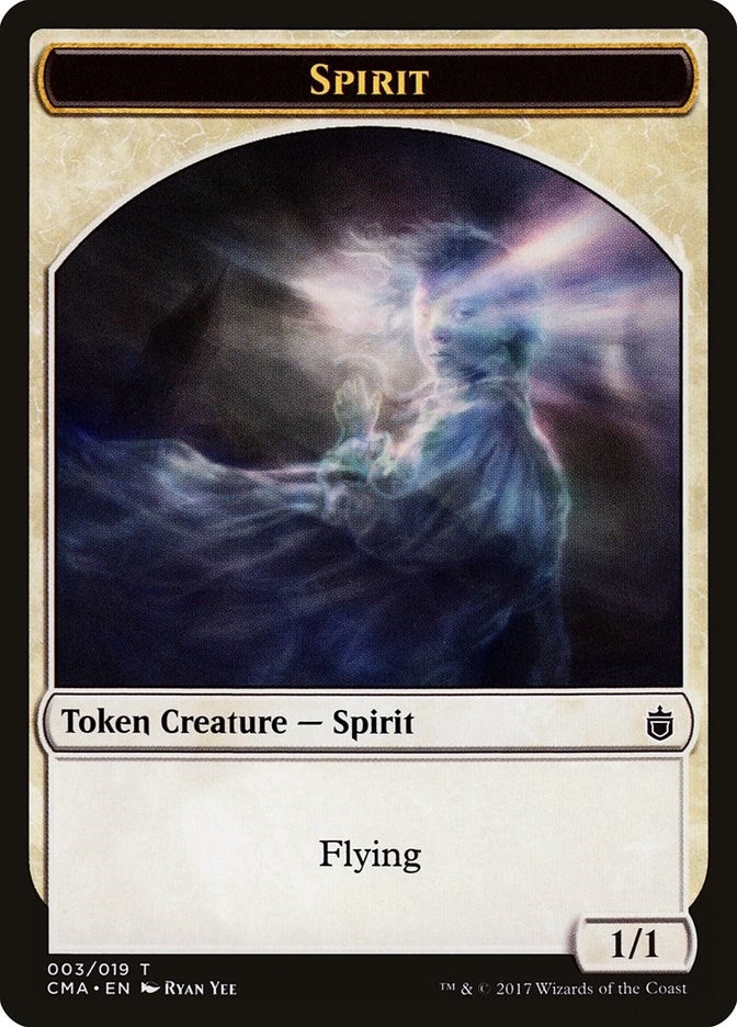 Spirit Token (003) (3) (Commander Anthology)