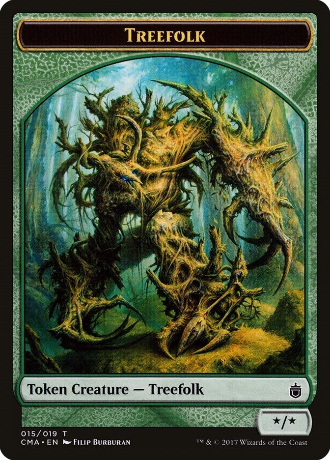Image for Treefolk Token (015) (15) - Magic: The Gathering
