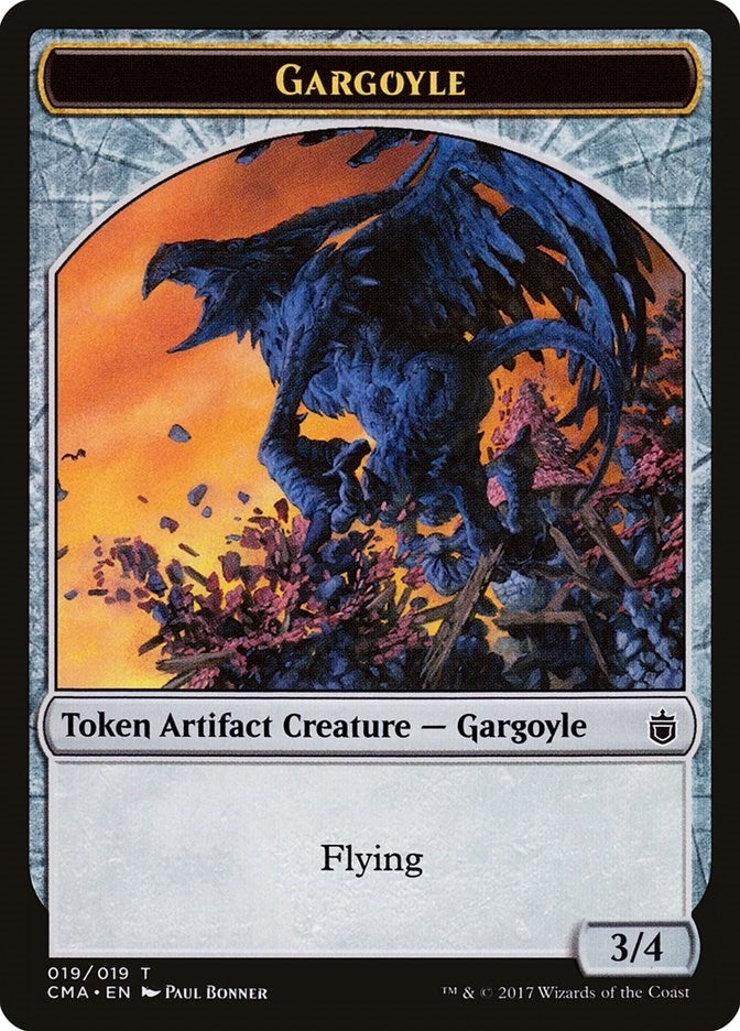 Gargoyle Token (019) (19) (Commander Anthology)