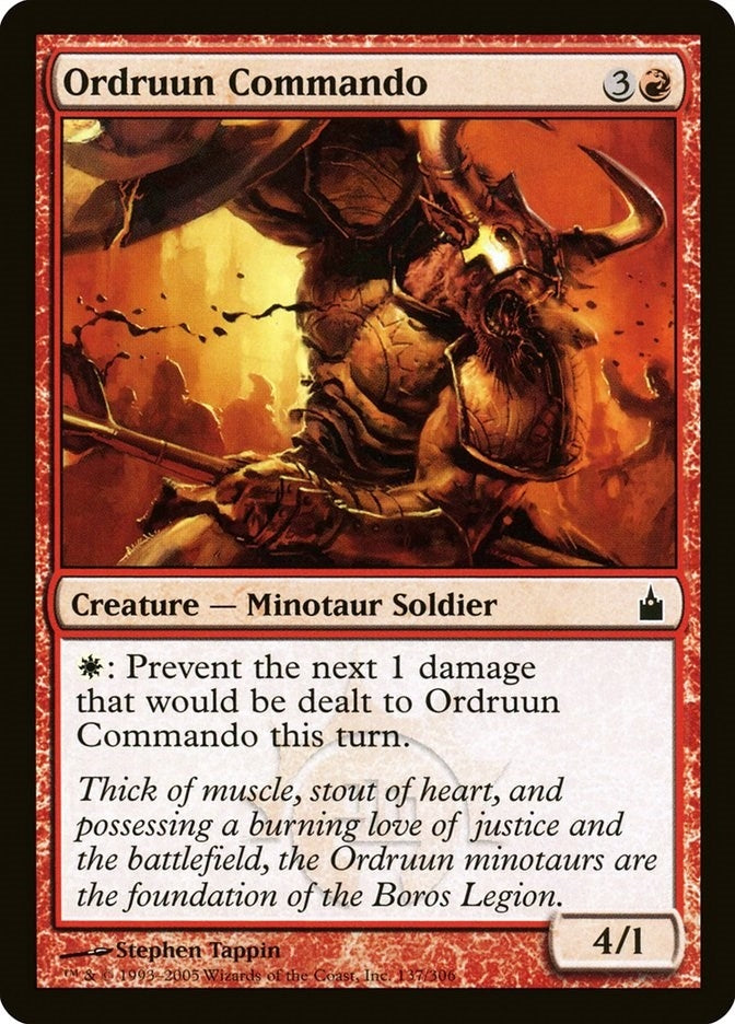 Ordruun Commando (137) (Ravnica: City of Guilds)