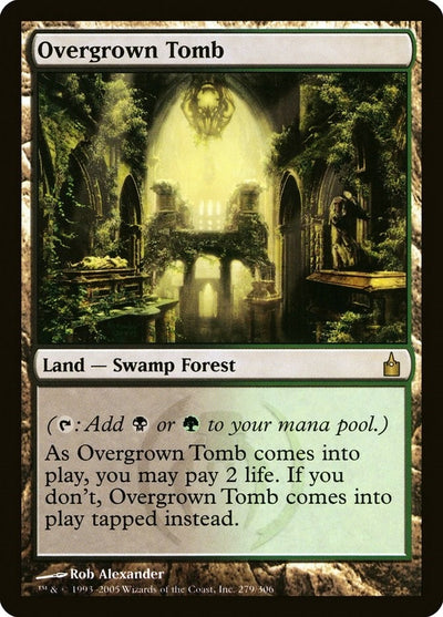 Overgrown Tomb (279) (Ravnica: City of Guilds)