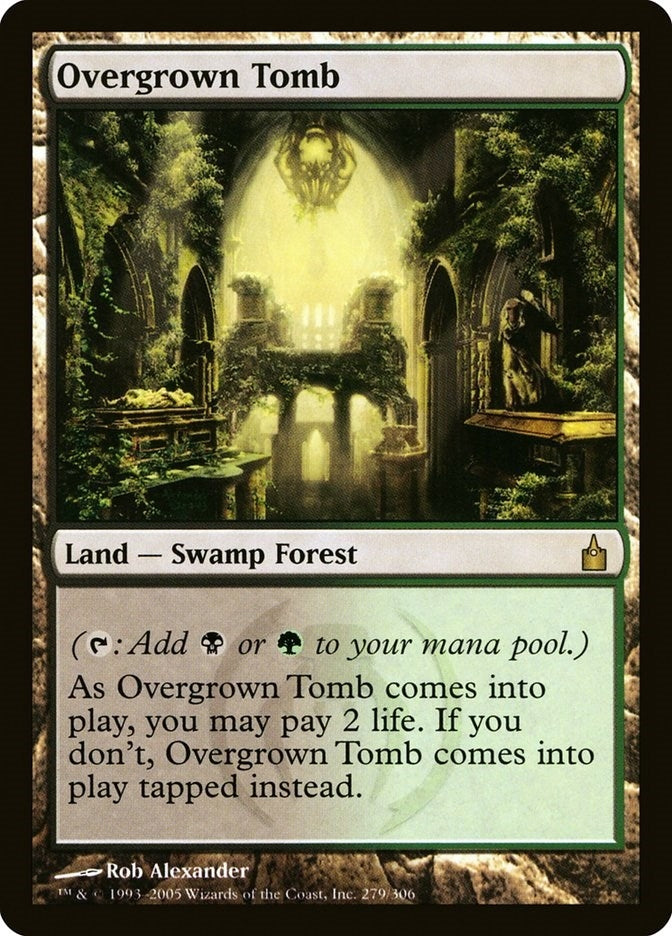 Overgrown Tomb (279) (Ravnica: City of Guilds)