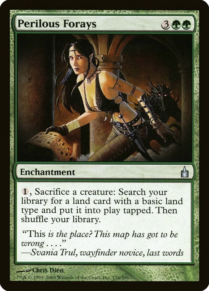 Perilous Forays (176) (Ravnica: City of Guilds)