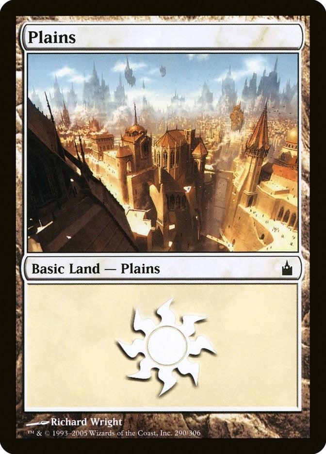 Plains (290) (290) (Ravnica: City of Guilds)