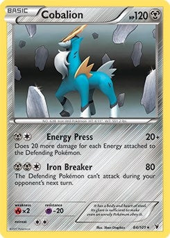 Image for Cobalion - 84/101 (Battle Arena Deck Exclusive) (084/101) (Deck Exclusives) - Pokemon