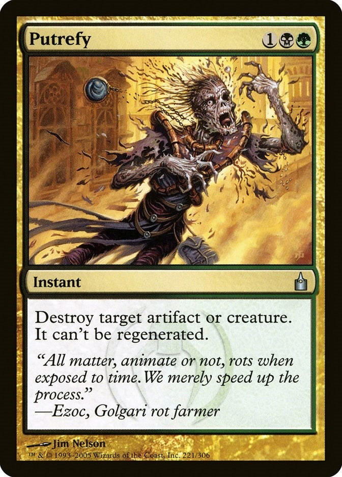 Putrefy (221) (Ravnica: City of Guilds)