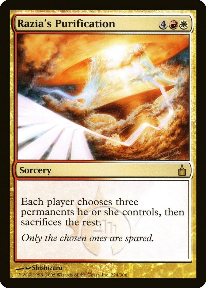 Razia's Purification (224) (Ravnica: City of Guilds)