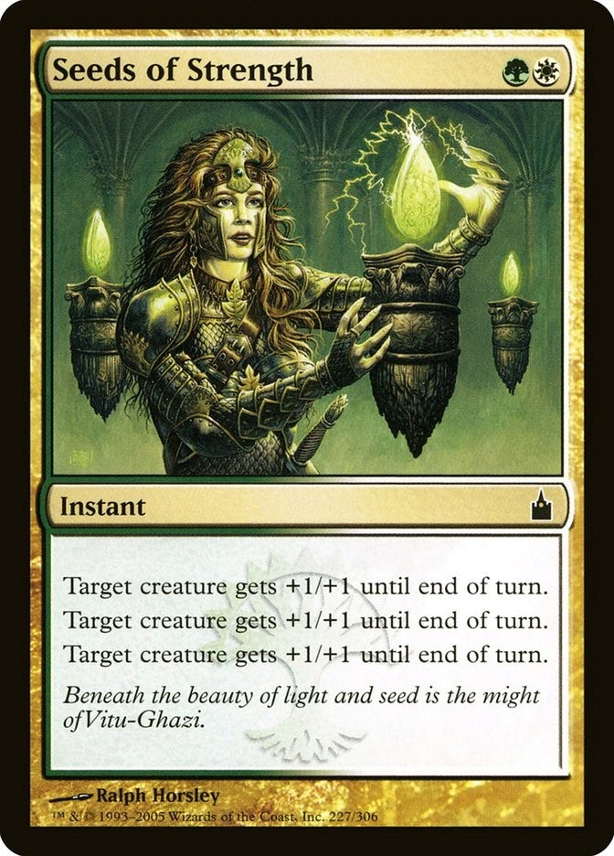 Seeds of Strength (227) (Ravnica: City of Guilds)