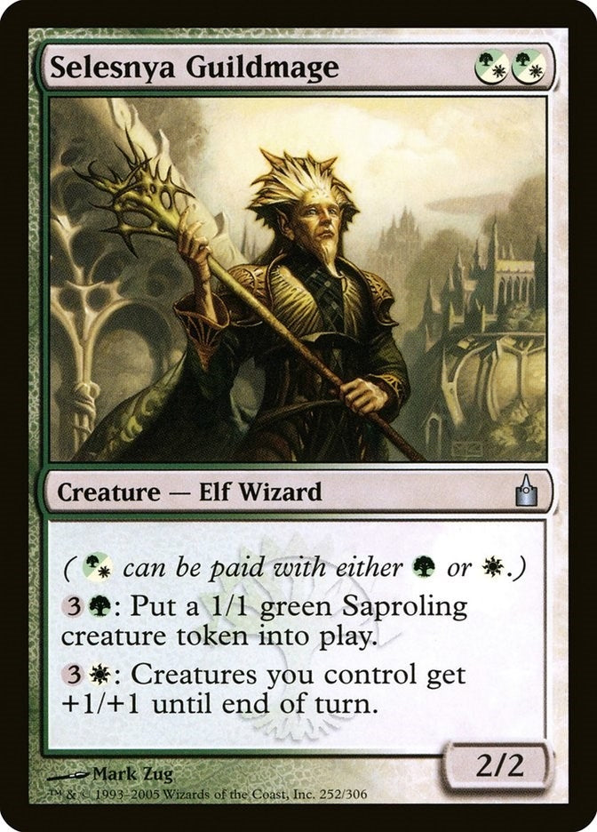 Selesnya Guildmage (252) (Ravnica: City of Guilds)