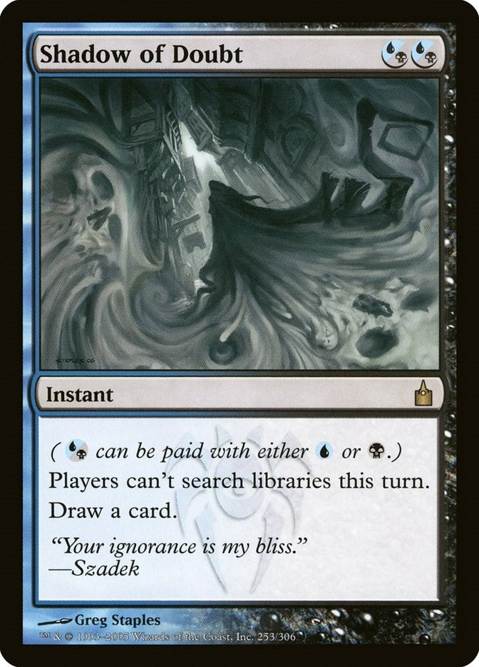 Shadow of Doubt (253) (Ravnica: City of Guilds)
