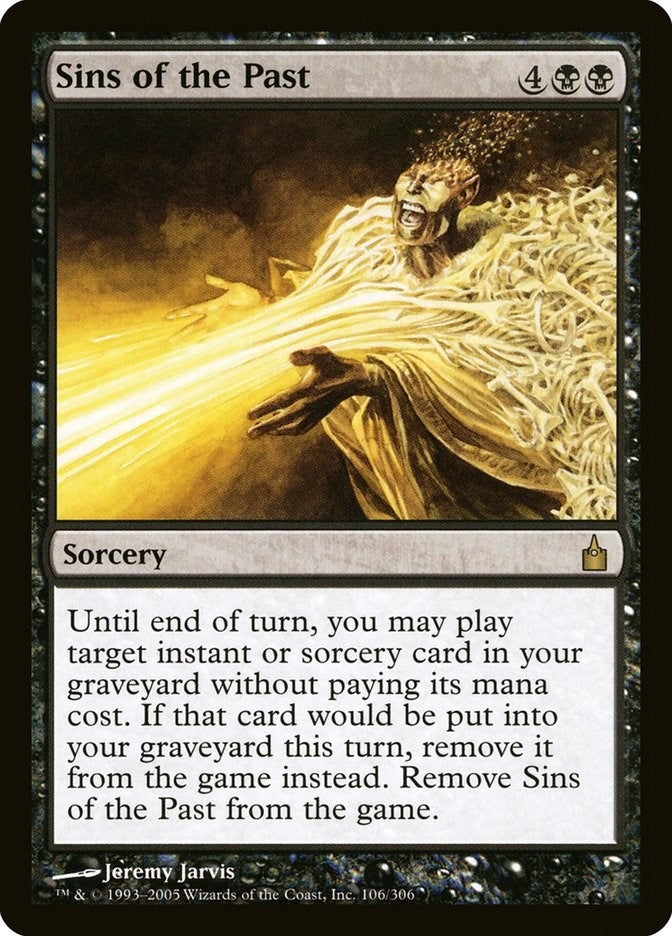 Sins of the Past (106) (Ravnica: City of Guilds)